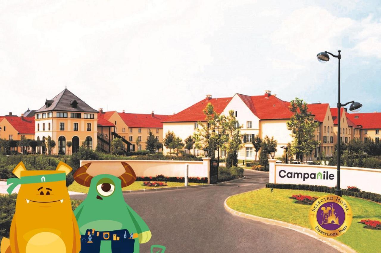 Campanile Val De France Hotel Magny-le-Hongre Bagian luar foto