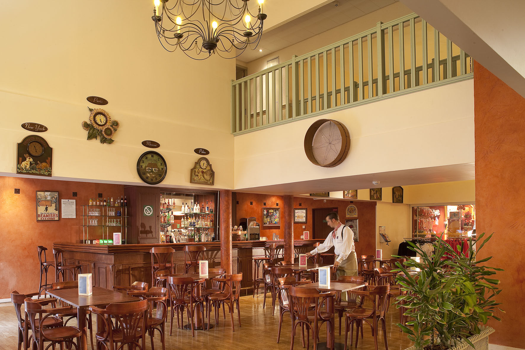 Campanile Val De France Hotel Magny-le-Hongre Restoran foto
